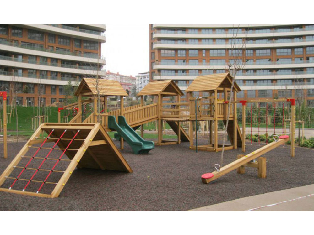 3 kuleli tırmanmalı oyun grubu