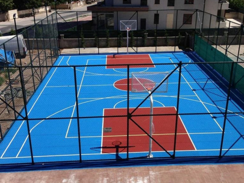 Akrilik Zemin Kaplama -Spor Sahaları