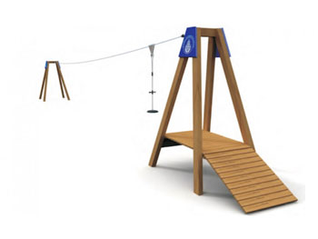 Ahşap teleferik